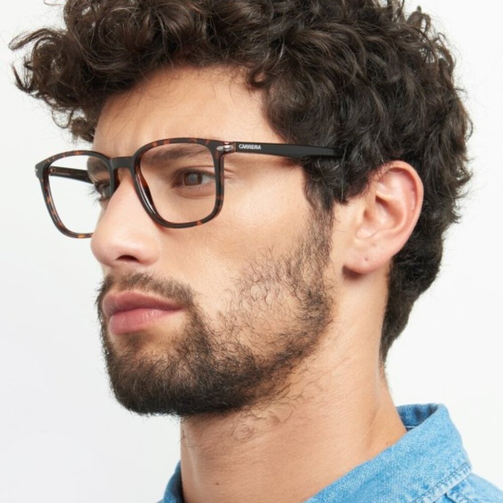 CARRERA 292 008A 00 Rectangle Eyeglasses 53mm - Black/Grey - Picture 6 of 12